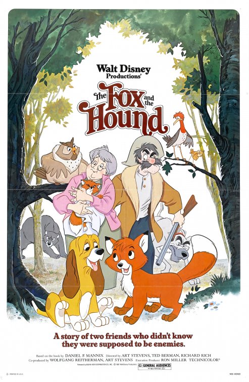 دانلود دوبله فارسی فیلم The Fox and the Hound 1981 دانلود دوبله فارسی فیلم The Fox and the Hound 1981
