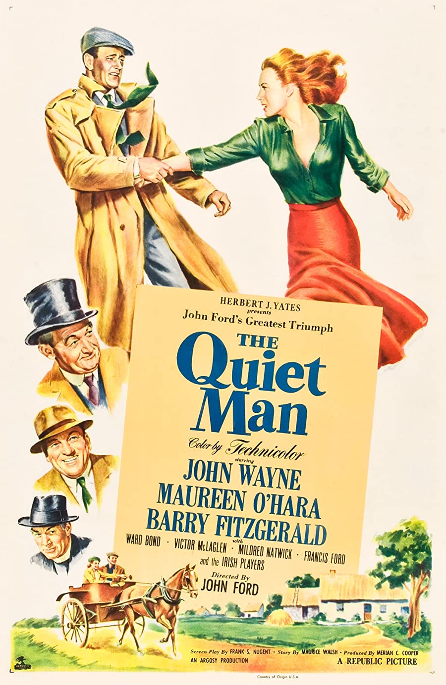 دانلود دوبله فارسی فیلم The Quiet Man 1952 دانلود دوبله فارسی فیلم The Quiet Man 1952