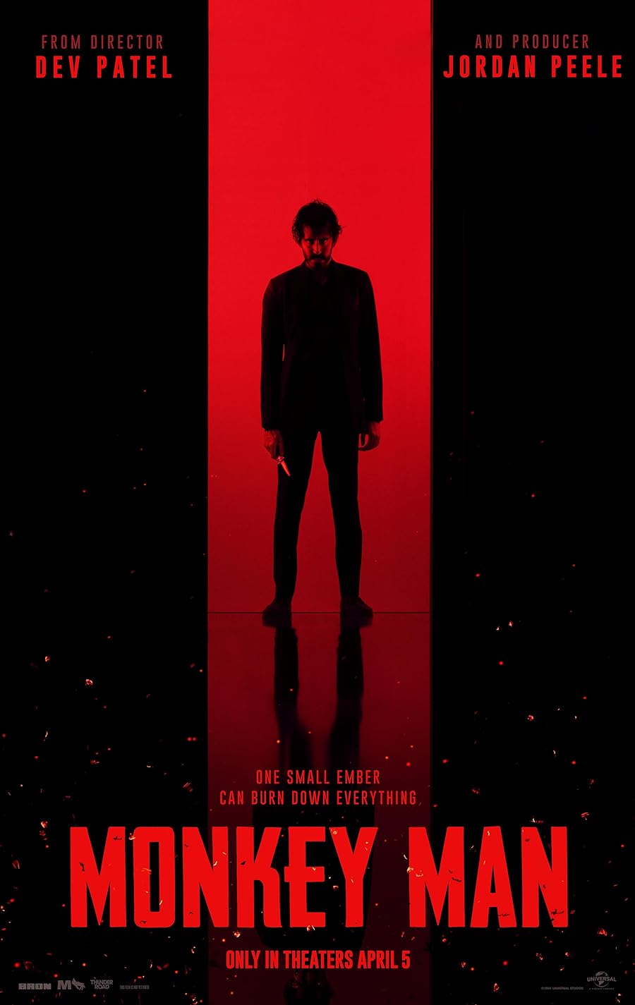 دانلود فیلم Monkey Man 2024 با دوبله اختصاصی