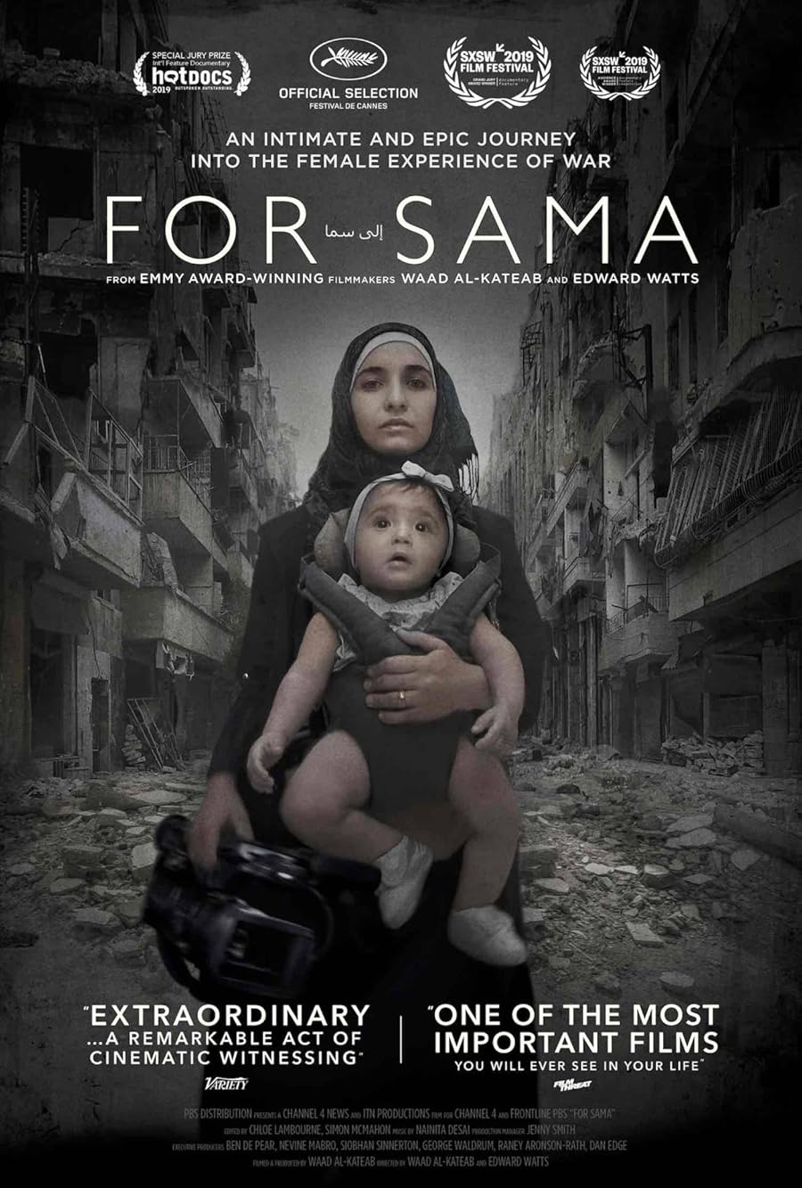 دانلود فیلم For Sama 2019 با زیرنویس فارسی چسبیده