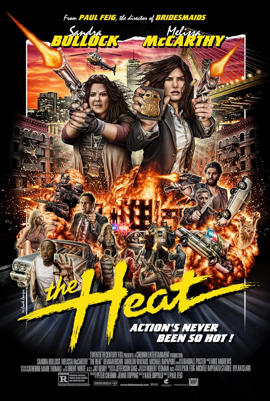 دانلود فیلم The Heat 2013 با زیرنویس چسبیده دانلود فیلم The Heat 2013 با زیرنویس چسبیده