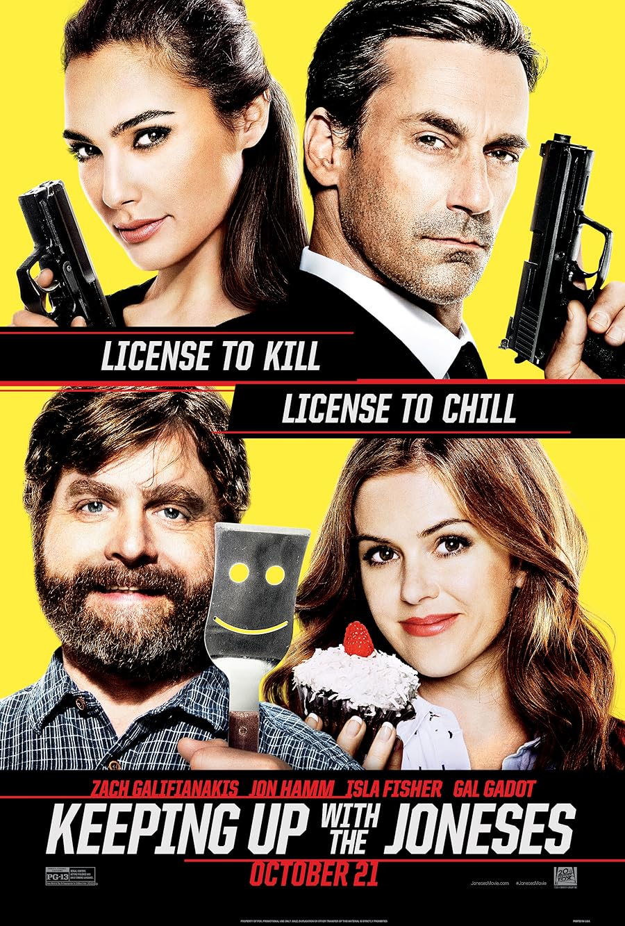 دانلود فیلم Keeping Up with the Joneses 2016 با زیرنویس چسبیده