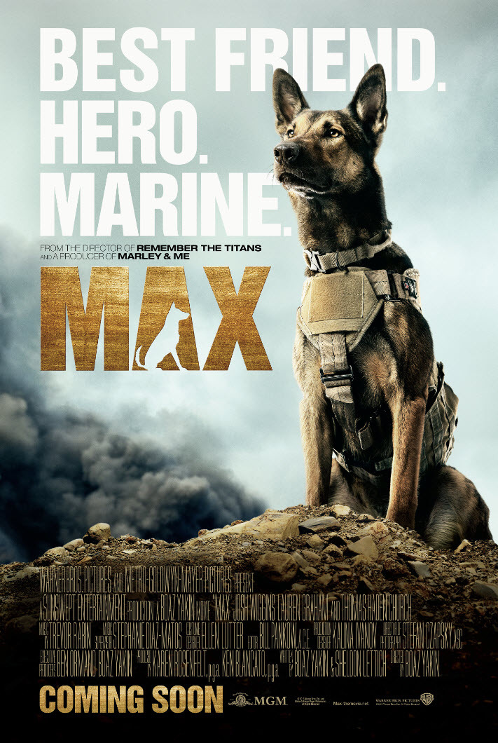 دانلود فیلم Max 2015 با زیرنویس چسبیده