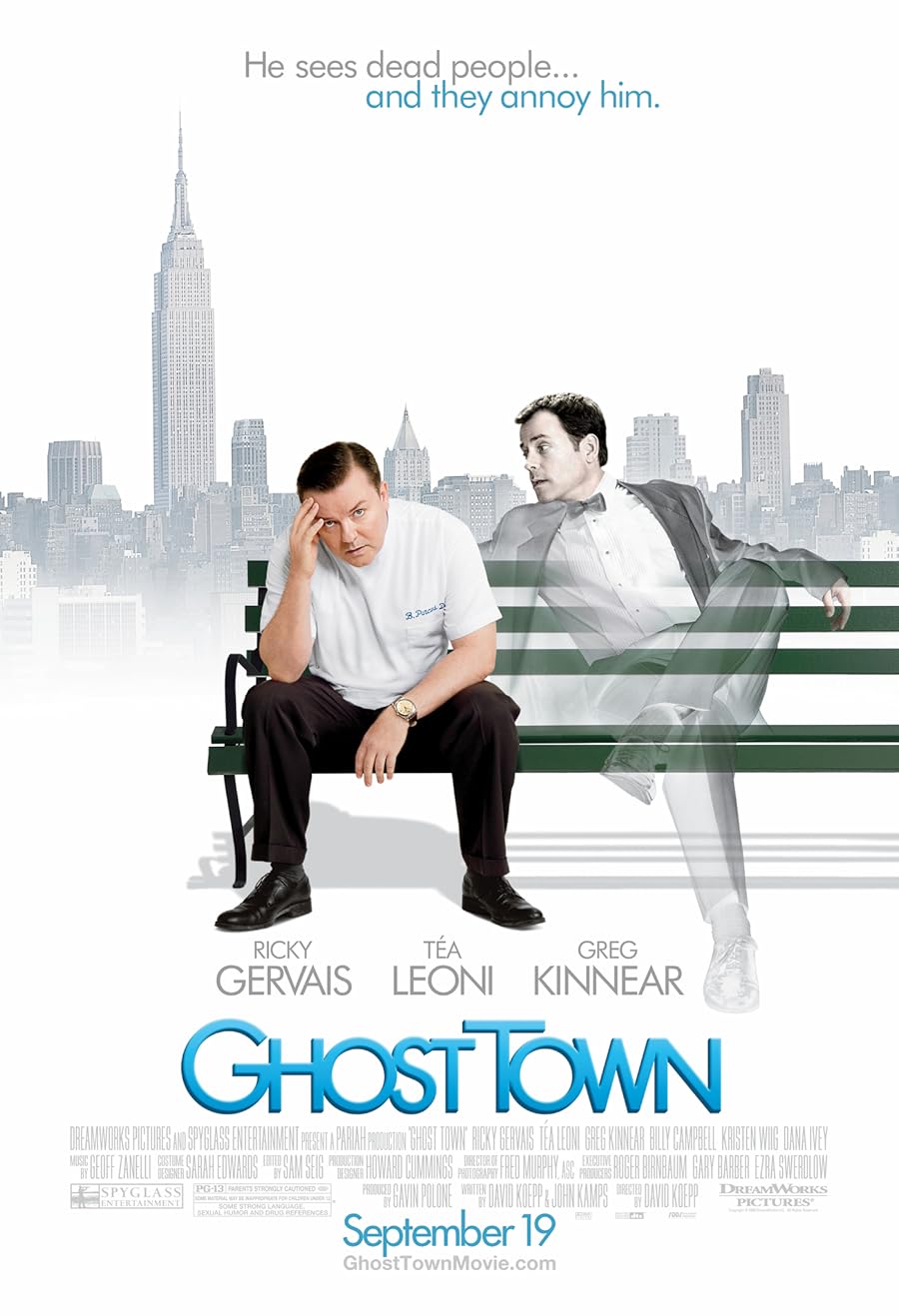 دانلود فیلم Ghost Town 2008 با زیرنویس فارسی چسبیده دانلود فیلم Ghost Town 2008 با زیرنویس فارسی چسبیده