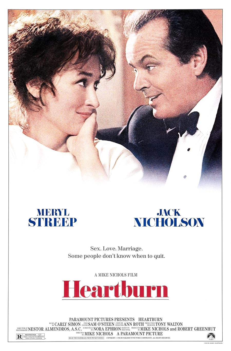 دانلود فیلم Heartburn 1986 دانلود فیلم Heartburn 1986