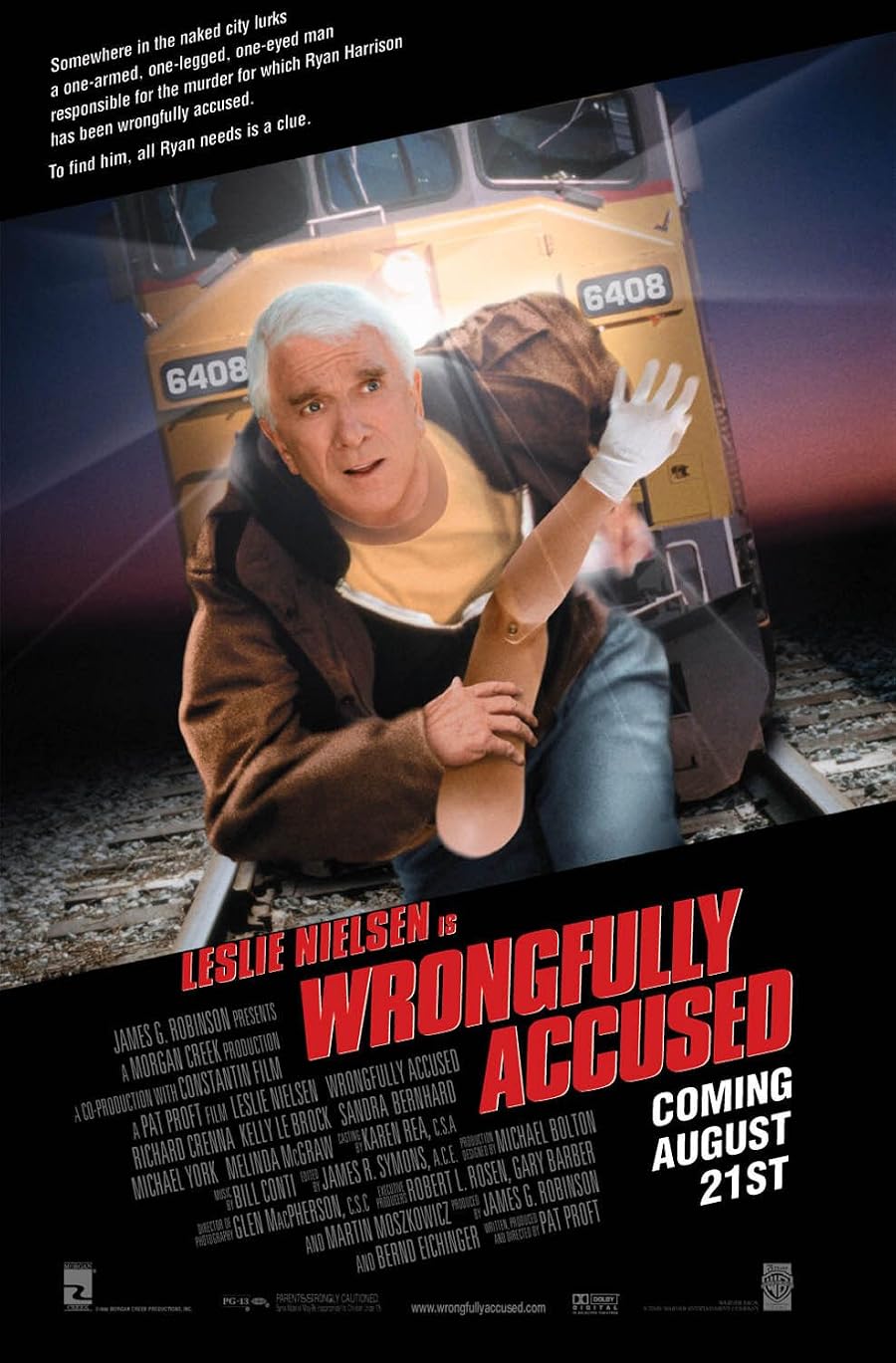 دانلود فیلم Wrongfully Accused 1998 دانلود فیلم Wrongfully Accused 1998